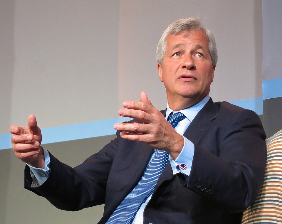 Jamie Dimon of JPMorganChase, photographed in 2025